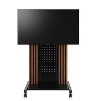 朝日木材加工 大型ディスプレイスタンド/ダークブラウン装飾付 SS-CMB11DB11 1台（直送品）