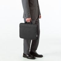 サンワサプライ 取っ手付きPCインナーケース(14インチワイド) IN-GH14BK 1個（直送品）