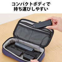 クリーナー ブラシ & クロス 2Way 静電気除去 除電ブラシ ブラック KBR-017AS エレコム 1個