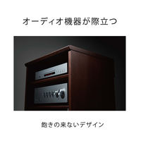 【並行輸入品】朝日木材加工 Scalaシリーズ オーディオラック 幅180cm/ナチュラル SC-2180NA 1台（直送品）