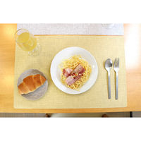 明和グラビア　抗ウイルスランチョンマット　VPM-ムジ　 YE4977932273702　1セット（10枚入）（直送品）