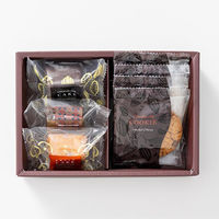 アデリー ホシファームフリルブーケカラフル８本＆ホテルオークラケーキ＆ブラウニー＆クッキー FMF-05B 1個（直送品）