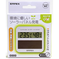 エンペックス気象計 デジタルソーラー温湿度計 TD-820 1個