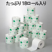 泉製紙 業務用 トイレットペーパー エコロ シングル 110m 18ロール ×2個 4970123215901（直送品）