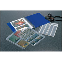 コクヨ フォトファイル（A4サイズ） A4縦 台紙なしタイプ（標準セット） 青 ア-M160NB 1冊