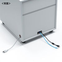 サンワサプライ 収納ボックス(W500×D600×H600mm・ライトグレー) CP-051GY 1台（直送品）