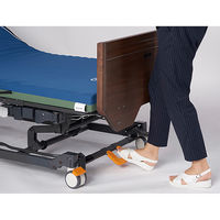 【介護ベッド】アーデル 3Mポジショニング 液晶リモコン 一括ロック 木製DB　プラッツ　P400-73BF1　1台（直送品）