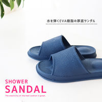 オクムラ シャワーサンダルL BK BAAA0006BK 1足