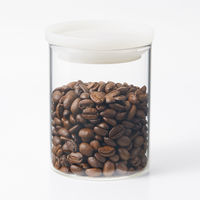 無印良品 耐熱ガラス丸型保存容器 約直径7.5×高さ11cm 約320ml 1セット（6個） 良品計画