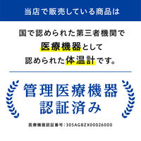 【電子体温計】 アイリスオーヤマ スピード検温 10秒測定タイプ ピッと測る 脇下体温計 【管理医療機器認証】 DT-701 1個