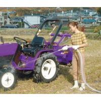 工進 エンジンポンプ ハイデルスポンプ 口径25ミリ ミニ4サイクル 洗浄ホース付き SEV-25FR 1台（直送品）