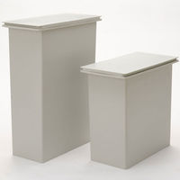 無印良品 フタが選べるダストボックス・小（20L袋用）袋止付・約幅19×奥行41×高さ37cm 37494152 良品計画（わけあり品）