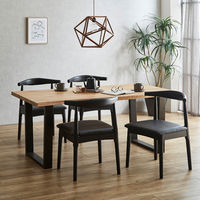 【軒先渡し】後藤家具物産 ダイニングテーブル 幅1800×奥行850×高さ710mm  ナチュラル VT-01-NA-180 1台（直送品）