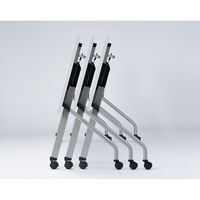 【軒先渡し】ニシキ工業  スタックテーブル  幅1500×奥行600×高さ700mm  ライトグレー  ALCJ-1560-LG  1台（直送品）