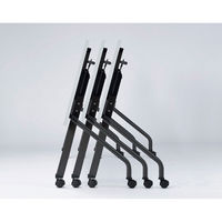 【軒先渡し】ニシキ工業  スタックテーブル  幅1800×奥行450×高さ700mm  ホワイト  ALCJ-B1845P-WH  1台（直送品）