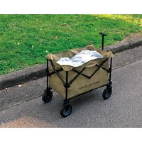 山善 エブリデイキャリー カーキ EMC-80（KH） 1台【アウトドア用品】【キャンプ用品】