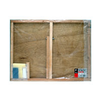 シンワ測定 黒板 木製 G 45×60cm 「工事件名・工事場所・施工者」 横 77078 1個