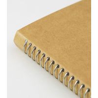 デザインフィル TRC スパイラルリングノート B6 無罫 MDホワイト 15250006 1冊