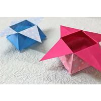 クラサワ 折紙リトルフラワーダブルカラー 15×15cm K06013-200 1袋（28枚入）