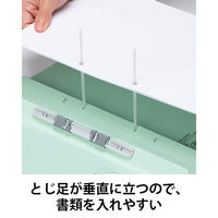 アスクル 背幅伸縮ファイル 紙製（コクヨ製造）A4タテ 10冊 5色アソート  オリジナル（わけあり品）
