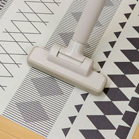 ベストコ フロアマット抗菌 防カビ 防臭 防炎 120×120cm ライトグレー ND-4582クラシオン 1個（直送品）