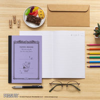 日本ノート CDノート PEANUTS スヌーピー A5 30枚 横罫7mm シュローダー CDP11SC 1冊