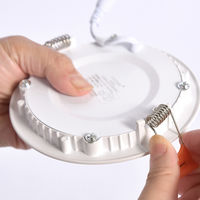 大河商事 ＬＥＤダウンライト　極薄軽量　高演色　省エネ長寿命　電球色　３０００Ｋ　ホワイト wasser602-WH 3000K 1個（直送品）