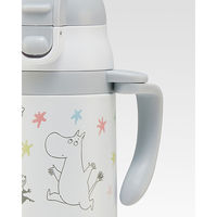 超軽量両手ストローステンレスボトル 240ml ムーミン星 スケーター