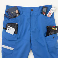 アンドレスケッティ A-7075 ストレッチカーゴパンツ M グレー コーコス信岡 1着（直送品）