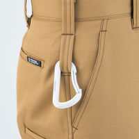 アンドレスケッティ A-8176 裏綿ワンタックカーゴパンツ（脇シャーリングタイプ） 3L スカイブルー コーコス信岡 1着（直送品）