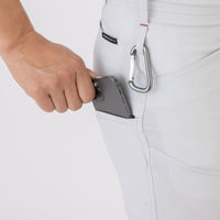 アンドレスケッティ A-7073 ストレッチスラックス M シルバー コーコス信岡 1着（直送品）