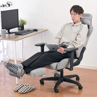 武田コーポレーション ファブリックゲーミングチェア GMES-F07GRY １箱（直送品）