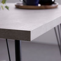 武田コーポレーション ダイニングテーブル正方形 大理石 T7-DTS80GRY 1セット（直送品）