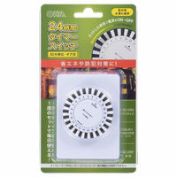 オーム電機 24時間タイマースイッチ 30分単位ギア式 06-2899 1個