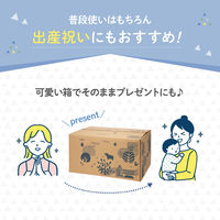 ピジョン おしりナップ やわらか厚手仕上げ 純水99％ 1ケース（80枚×32個）森のかくれんぼ