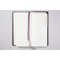 高橋書店 【2024年版】ニューダイアリー9 手帳判 見開き2週間 月曜始まり 黒 71 1冊（直送品）