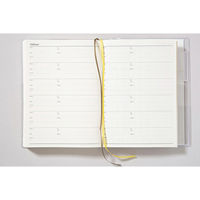 高橋書店 【2024年版】ポケットダイアリー A6 1頁1日 日曜始まり 白 8 1冊（直送品）