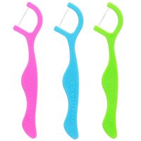 【日本学校歯科医会推薦品】 デンタルフロス おやこでなかよしフロス 子ども用（3才～）1パック（50本入）デンタルプロ