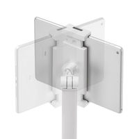 サンワサプライ タブレット用フロアスタンド(ホワイト) MR-TABST21W 1個