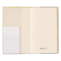 【2024年版】NOLTY マンスリー スリム 日曜始まり イエロー 2723 1冊 日本能率協会マネジメントセンター（直送品）