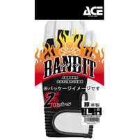 小野商事 バンディット豚甲メリマジック 白/黒 M AG5153 1組(2双)