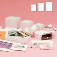 シモジマ 白無地箱 Hー82 サック式 006838200 1個(10枚)