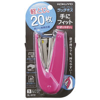 コクヨ ホッチキス ラッチキス ピンク 20枚とじ ステープラー SL-M72P 1個
