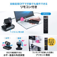 サンワサプライ ダイレクト:自動追尾型カメラ 400-CAM089 1個（直送品）