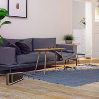 トップランド 2WAY スリムセラミックヒーター 1000W ブラウン SC-CH130 BR 1台