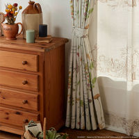 スミノエ プー カーテン ディズニー フロムフレンズ 2100×1100mm アイボリー １セット(2枚入)（直送品）