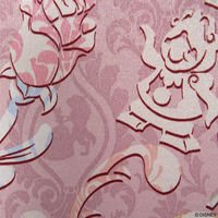 スミノエ プリンセス カーテン ディズニー クラッシックビューティー 2200×1050mm ピンク １セット(2枚入)（直送品）