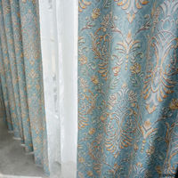 スミノエ プリンセス カーテン ディズニー クラッシックビューティー 2400×1600mm ブルー １セット(2枚入)（直送品）