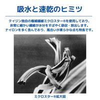 帝人フロンティア ミクロピュア(R) 吸水ヘアバンド ニューグレー 2496KHBNGR 1枚