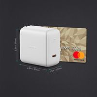 USB充電器 100W PD対応 USB Type-C 1ポート ホワイト PA-B5-WT 1個 AUKEY